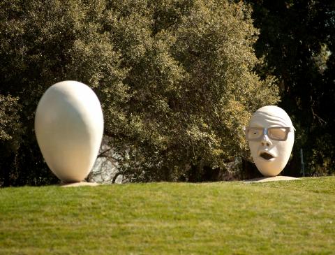 Get social Someone put glasses on the Eggheads titled See No Evil/ Hear No Evil