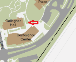 Grassy Area between Conference Center & Hyatt
