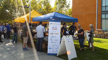 Registration at the Good Life Garden